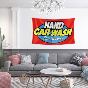 <b>Hand</b> Car Wash 3x5 ft for Room College Dorm Bedroom Living Room Wall Tapestry Decor - Product Image 4