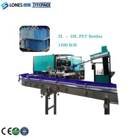 Machine de soufflage automatique PET 5L 10L pour la production de bouteilles en plastique personnalisées, contrôle PLC