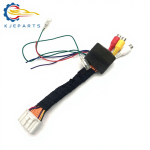 Arnés de Cableado Adaptador Completo Personalizado para Automóvil de 28 Pines Macho a Hembra con Conector <span class=keywords><strong>RCA</strong></span> Tipo Bala para Toyota - Product Image 1