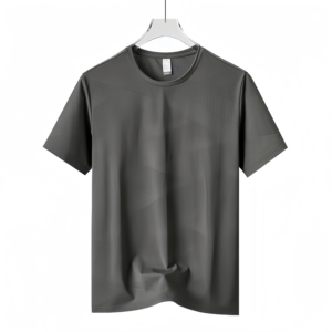 <span class=keywords><strong>T</strong></span>-<span class=keywords><strong>shirt</strong></span> d'é<span class=keywords><strong>t</strong></span>é décontracté et polyvalent pour <span class=keywords><strong>homme</strong></span> grande taille, en soie glacée synthétique, coupe ample, 260 grammes, avec logo 2026 - Product Image 1