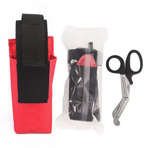 Noodsituatie Medische Tactische Tourniquet Ondersteuning Kit Mode Stijl Opbergdoos Tas Trauma Roterende Poort Gereedschap Gaas Schaar Polyester - Product Image 6