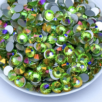 Haute qualité Ss3-ss30 Non Hotfix Strass dos plat verre ongles strass colle sur cristal rêve clair de lune pour bijoux