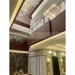 ANN9846 Golden Rose Gold Stainless Steel <b>Decorative</b> <b>Screen</b> Custom Color Finish Indoor Outdoor Use - Product Image 1