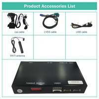 Wireless CarPlay pour Audi A4 A5 2016-2018 Android Auto Mirror Link AirPlay Bluetooth Reverse Camera Car Play
