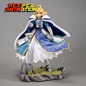 HESPER Animestar 27cm Fate Stay Night Altria <span class=keywords><strong>Pendragon</strong></span> Saber Statue Anime PVC Figurine Modèle Poupée Collection Cadeau d'Anniversaire - Product Image 1