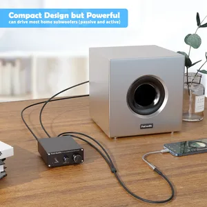 Amplificateur de subwoofer Fosi Audio TP02 TDA7498E Mini amplificateur de basses numériques de classe D intégré 220W Amplificador - Product Image 4