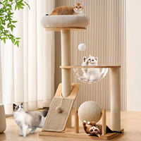 L'usine peut personnaliser des tours et des arbres pour chats écologiques avec grattoirs et balles à gratter