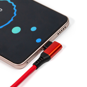 Nouveau design – Câble de charge pour voiture 3-en-1 enroulable 60W USB-C vers USB-C avec revêtement PU et alliage d'aluminium pour coffret cadeau promotionnel - Product Image 3