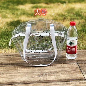 Wholesale Summer Transparent Swim <b>Bag</b> PVC <b>Beach</b> Storage <b>Bag</b> Waterproof Shaped <b>Large</b> Capacity <b>Beach</b> <b>Bag</b> - Product Image 3