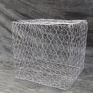 Harga pabrik Dekorasi kandang batu Gabion anyaman kotak Gabion heksagonal untuk dinding diskon besar layanan pemrosesan pemotongan - Product Image 4