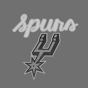 Parches Termoadhesivos de Cristal con Logotipo del Equipo de Baloncesto San Antonio Spurs, Personalizados, Cuadrados, para Ropa - Product Image 5