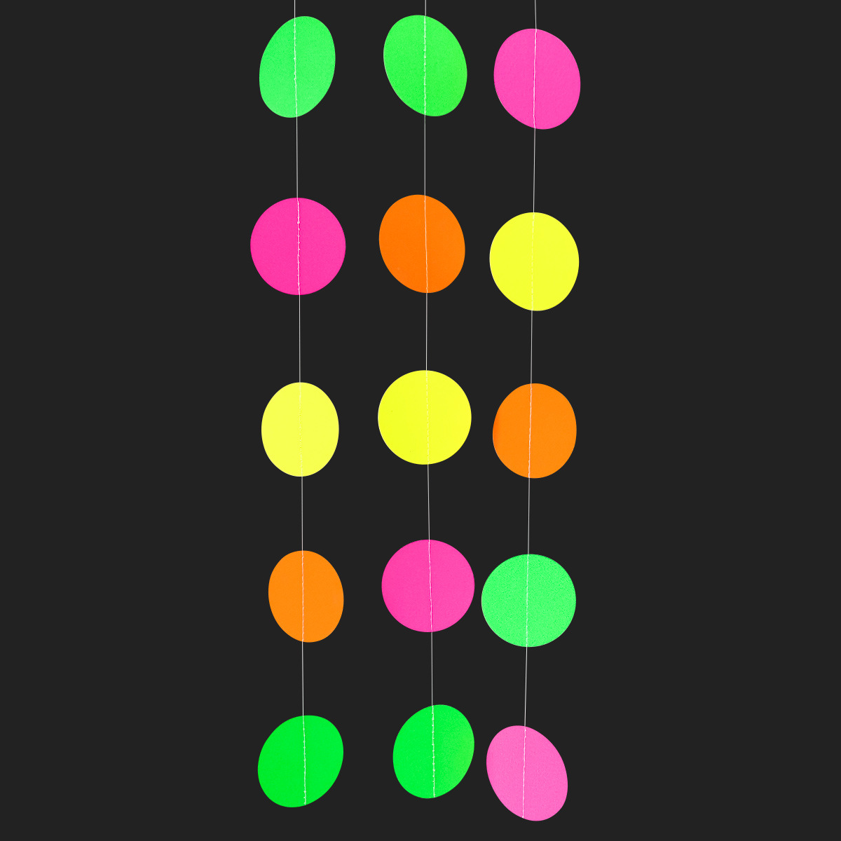 Cordel de papel redondo de 2 metros y 5 cm.