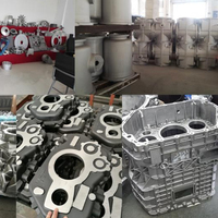 Boqiao usine conception moderne pièces en aluminium coulée prix de la machine pas cher