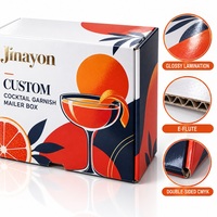Boîte d'expédition personnalisée en carton ondulé brillant, pliable, pour abonnement e-commerce