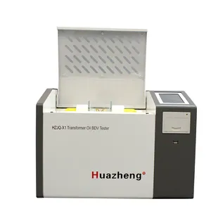 Huazheng หม้อแปลงทดสอบน้ำมันฉนวนไฟฟ้า, เครื่องทดสอบความแข็งแรงของน้ำมันหม้อแปลงแบบพกพาเครื่องทดสอบ BDV