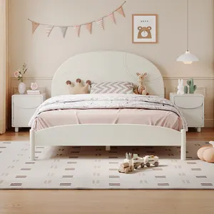 121383 Quanu Modern Design Living Room/Bedroom Furniture Wooden Quality Bed Children Kids Bed
