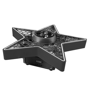 FEIYUEYUE DMX Rotate Star, Luz Matricial LED RGBW de 4x10W + 2x5W Ámbar con Efecto Estroboscópico, Control DMX512, Estroboscopio de 1-20Hz para Club/Fiesta/<span class=keywords><strong>Discoteca</strong></span> - Product Image 5