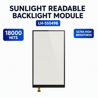 Module de rétroéclairage LED 5,5 pouces haute luminosité lisible en plein soleil pour affichage GPS automobile et équipement marin – Vente directe usine OEM