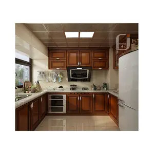 Kabinet Dapur Profesional Pabrik Pasokan Langsung Kabinet Dapur Sudut Kustom