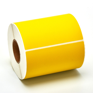 High Quality Thermal Label Red pink <strong>Yellow</strong> Blue Printing <strong>Sticker</strong> Shipping Colorful Label Paper - Product Image 6