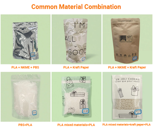 Sacs <span class=keywords><strong>d</strong></span>'emballage personnalisés imprimés biodégradables et compostables <span class=keywords><strong>de</strong></span> qualité alimentaire avec fermeture éclair pour snacks, noix, fruits secs et bœuf séché - Product Image 3