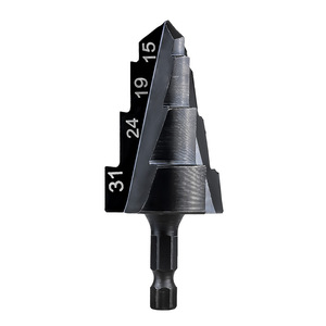 Foret à pelle Fuxin 15 19 24 31 mm à tige hexagonale pour la réparation et l'élargissement de tuyaux en plastique - Product Image 1