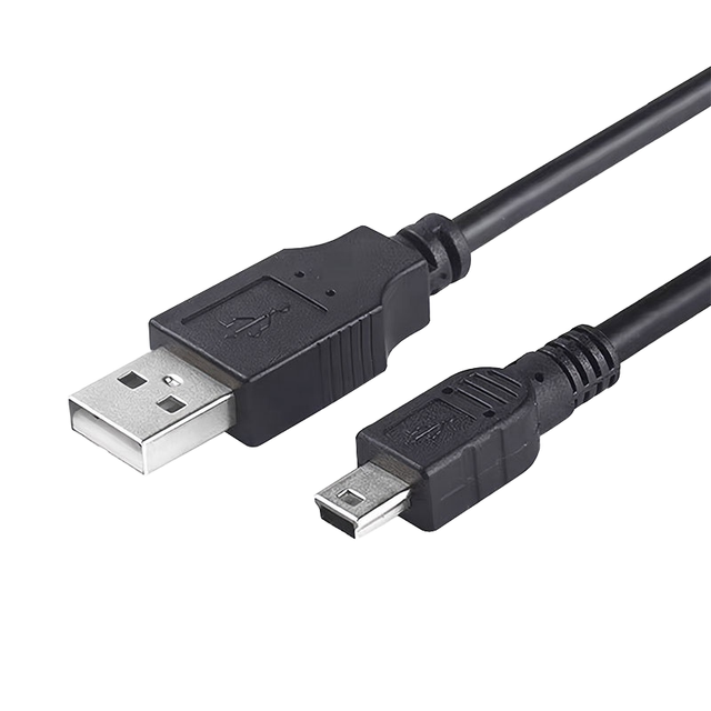 Cantell OEM 1.5M Mini USB 2.0 Male Mini B 5Pin Cable Pure Copper PVC for PS3 Controller MP3 Player Camera Dash Cam Garmin GPS