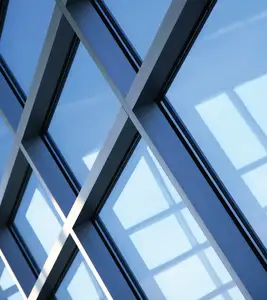 建筑用玻璃幕墙铝型材玻璃铝幕墙立面低度玻璃面板幕墙