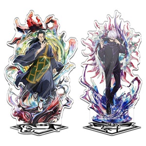 ZS 22 Styles Gojo Satoru Geto <span class=keywords><strong>Suguru</strong></span> Okkotsu Yuta Figurine Anime Support de Plaque de Bureau Modèle Anime Support Acrylique - Product Image 1