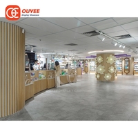 Présentoir de sol pour entrepreneur en aménagement de magasins, design intérieur de pharmacie, présentoir lumineux en plexiglas pour magasin de médicaments