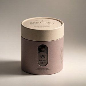 Caja de Regalo Cilíndrica de Cartón Redonda de Lujo Personalizada para Té, con Impresión de Logotipo, OEM ODM - Product Image 5