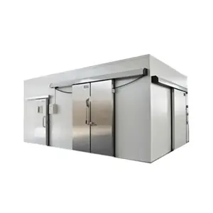 Supermarket seafood refrigerated stainless steel intelligent container cold storage room