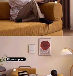 Sofá Multifuncional Comprimido, Mueble de Esponja Portátil Fácil de Montar para Oficina, Área de Descanso para Invitados - Product Image 4