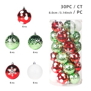 Plastic Christmas Ball ornament for home decorations christmas decoration Christmas baubles Ball