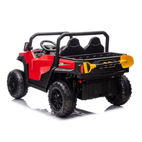 Voiture électrique Orbic Toys 24V, modèle surdimensionné en plastique, deux places, avec télécommande 2.4G, pour enfants de tous âges