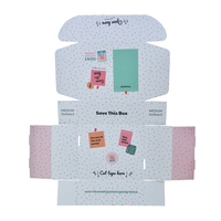 Boîtes d'expédition de dossiers personnalisées écologiques avec laminage mat et logo personnalisé