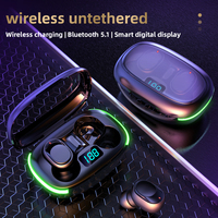 Écouteurs Stéréo Sans Fil Bluetooth Légers 2025 de Qualité Supérieure, Intra-Auriculaires, Étanche IPX4 pour iPhone, Android
