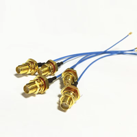 Câble SMA mâle vers SMA mâle, rallonge d'antenne réseau, câble de raccordement RG316, câble coaxial RF à faible perte
