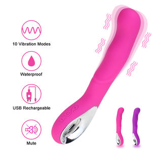 Vrouwelijke Siliconen Av Staven Masturbatie Vibrator Vrouwen Sex Toys Dildo Vibrators Wand Vibrerende Stimulator - Product Image 2