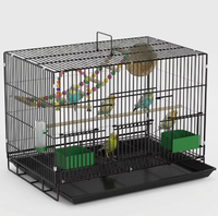 40 # Cage à oiseaux de taille moyenne pour usage domestique et transport en voiture, avec système de sécurité, pour toutes les saisons, simple et robuste, pour l'élevage de perroquets, vente en gros