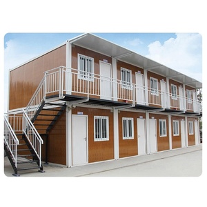 Conteneur modulaire préfabriqué de 20 pieds, pack plat, maison, conteneur vivant, maison, spécial pour la reconstruction de la turquie après le tremblement de terre - Product Image 4