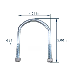 Accesorios para Carros de Golf Club Car DS 1981 en adelante, Precedent 2004 en adelante, <span class=keywords><strong>Tempo</strong></span> 2018 en adelante, <span class=keywords><strong>2</strong></span>*Tornillos en U para Muelles de Ballesta Traseros OEM 1012180 1014902 - Product Image 3