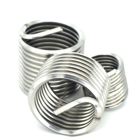304 Stainless Steel Metric Helical Coil Insert Fasteners M2 Fully Threaded for Industrial Internal Thread Repair