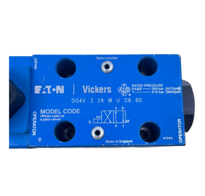 โซลินอยด์วาล์วควบคุมทิศทางไฮดรอลิก DG4V-3-2A-M-U-C6-60 350 บาร์ - Product Image 2