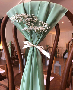 Balsa Circle 100 Cintas De Satén Para Silla, Lazos Para Decoración De Boda, Suministros De Fiesta, Eventos, Fundas De Silla, Decoración De Banquetes Y Recepción