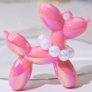 AB Color 4,5 cm resina perro encantos Holo láser DIY decoración llavero 3D Cristal Diamantes <span class=keywords><strong>de</strong></span> imitación coser técnica suelta diamantes <span class=keywords><strong>de</strong></span> imitación para llave - Product Image 5