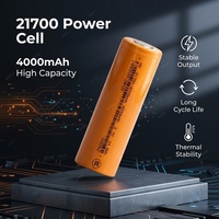 بطارية قابلة للشحن NORDA Style 21700 NMC بجهد 3.7 فولت وسعة 4000 مللي أمبير في الساعة وتيار ذروة 4C