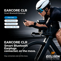 Écouteurs électroniques anti-bruit pour protection auditive industrielle, écouteurs Bluetooth ANC pour le cyclisme, suppression du bruit du vent