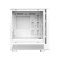 AntarcChill Micro-ATX Gaming Computer Case White with Clear Tempered Glass Fashionable Aluminum Alloy Mid Tower in Stock