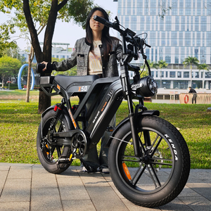 X50 Electric Bike 20 Inch Fat Tire 250W Rear Hub Motor 7 Speed Aluminum Frame City EBIKE Gravel Trek Electric <b>Cycles</b> for Men - Product Image 2
